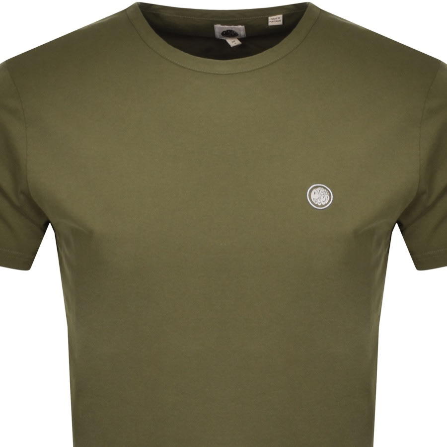 Alternative Image for ProductPretty Green Crew Neck T Shirt Khaki2